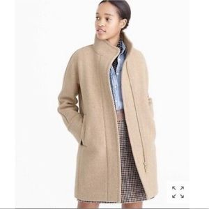 J. Crew Stadium Cloth Cocoon Sandstone Coat 4